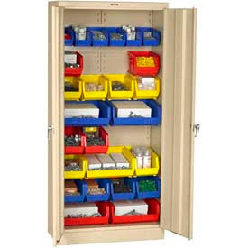 All Welded 16 Gauge Bin Rail Cabinets