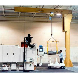 Gorbel® Heavy Duty Free Standing Jib Cranes 10,000 lb. Capacity