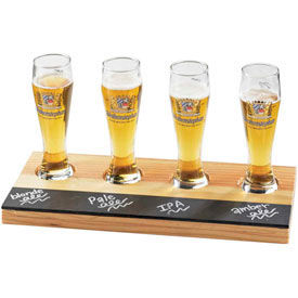 Write-on Beer Sampler Trays