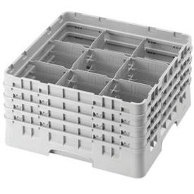 Grilles de verre neuf-compartiment