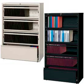 Hirsh Industries® - HL8000 Series® - Receding Drawer Front Lateral File