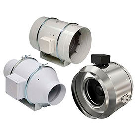 Inline Mixed Flow Duct Fans