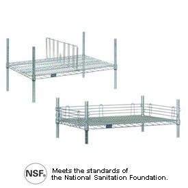 Wire Shelving Accessories, Nsf Shelving Accessories