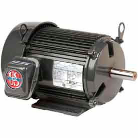 US Motors, Steel Frame, Premium Efficiency, 3-Ph, TEFC