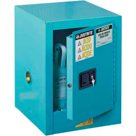 Justrite ChemCor® doublé Compact, comptoir et sous comptoir armoires corrosifs acides