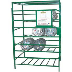 Cage de stockage de cylindre de gaz - acier