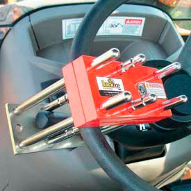 Serrures de pelleteuse pour régulateur de vitesse et volant