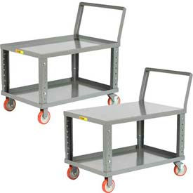 Low Deck Sloped Handle Adjustable Service Trucks