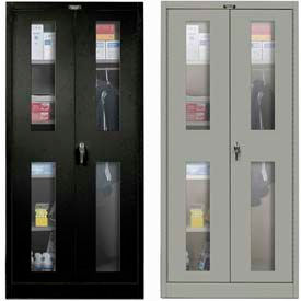 Hallowell Safety-View Door Combination Cabinets