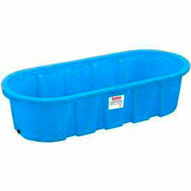 Réservoirs de Stock Poly de bout rond ovale