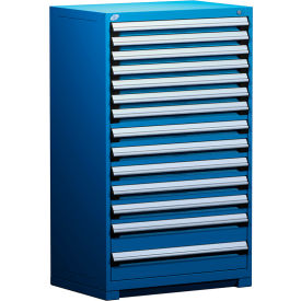 Rousseau Metal Heavy Duty Modular Drawer Cabinet 14 Drawer Full