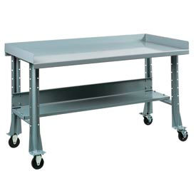 Shureshop 174 Mobile Automotive Workbench Maple Butcher Block