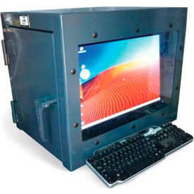 Strong Hold Small Desktop Computer Cabinet 18 Quot W X 24 Quot D X