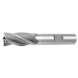 5//8 x 5//8/" Shank 4F HSS Single End Mill