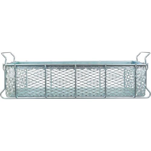 Marlin Steel Material Handling Basket 24L x 13-1/4W x 5-7/16H - 0.5  Wire - Stainless Steel