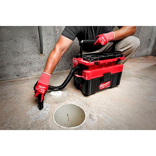 Milwaukee® 0970-20 M18 FUEL™ PACKOUT™ 2.5 Gallon Wet/Dry Vacuum