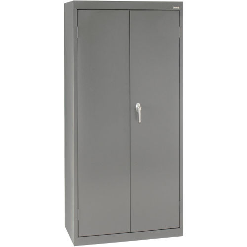 Sandusky Lee Welded Steel Janitorial Cabinet — 30in.W x 15in.D x 66in.H