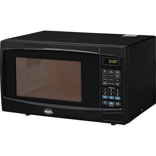 Nexel® Countertop Microwave Oven With KeyPad Control, 1000 Watts, 1.1 Cu.  Ft.