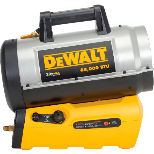 DeWALT® Forced Air Propane Heater, 68000 BTU | 246086 - GLOBALindustrial.ca