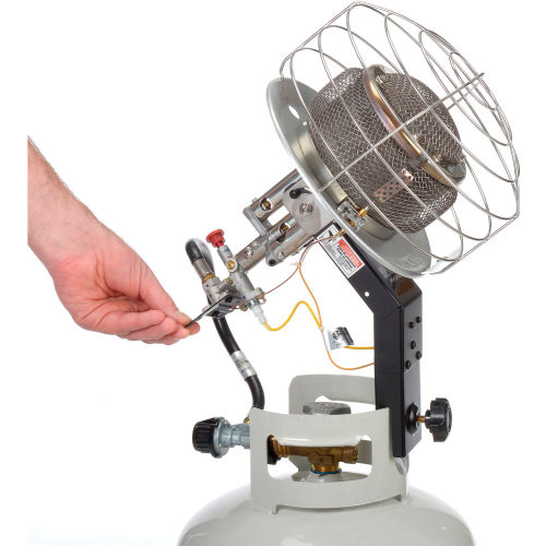 Heater 30000 Btu/h 300 Sq Ft Infrared Propane Tank Top, 49 OFF