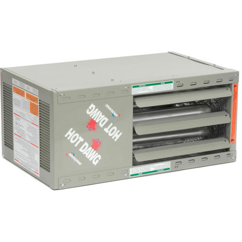 Modine Hot Dawg® Natural Gas Fired Unit Heater Low Profile 45000 BTU |  246456 - GLOBALindustrial.ca