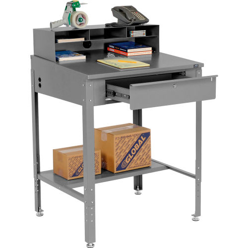 Global Industrial™ Shop Desk Pigeonhole Riser 34-1/2W X, 43% OFF