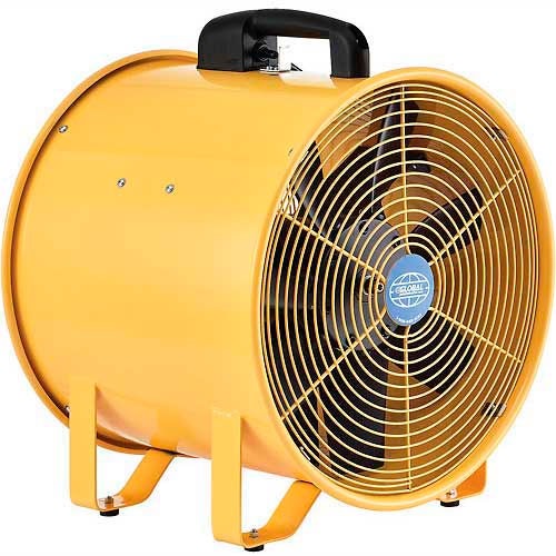 Global Industrial - MI0801R - 8 Portable Ventilation Fan - 570 CFM - 1/8 HP