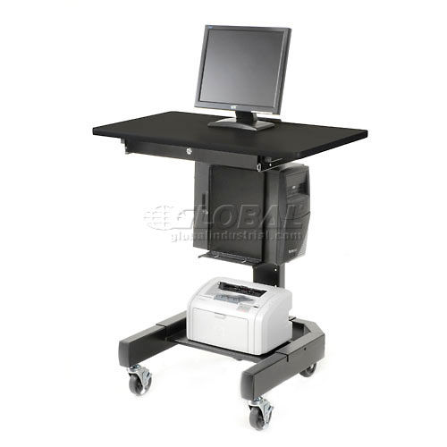 Global Industrial™ Mobile Computer Cart, 27