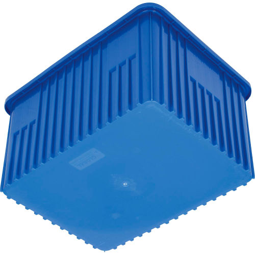 Global Industrial™ Plastic Dividable Grid Container - DG92060,16-1/2L x  10-7/8W x 6H, Gray - Pkg Qty 8