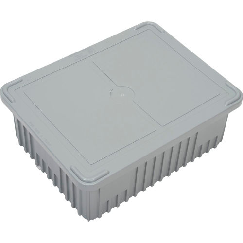 Global Industrial™ Lid COV93000 pour plastic Dividable Grid Container,  22-1/2L x 17-1/2W, Gray - Qté par paquet : 3