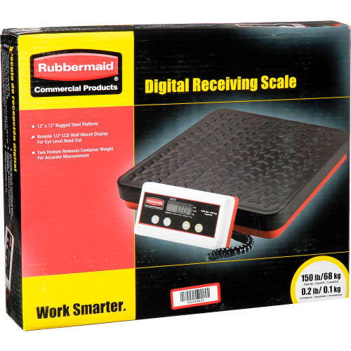 Rubbermaid FG404088 Digital Receiving Scale