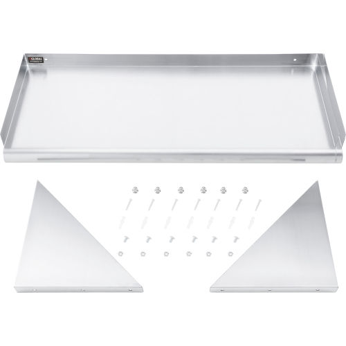 Global Industrial™ Wall Mount Shelf with 1-1/2