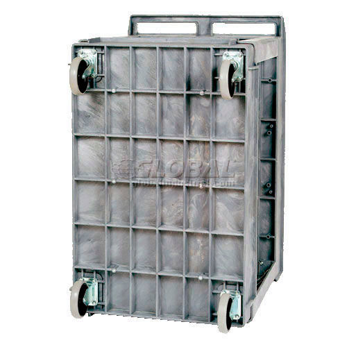 Global Industrial™ Utility Cart w/ 2 Shelves & 5 Casters, 500 lb.  Capacity, 40L x 26W x 33H