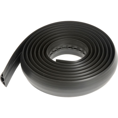 Wiremold BK1600-25 25' Roll Overfloor Raceway Cord Cover - 1 X 3/4   Center Chase, Black, Priced/ft - Pkg Qty 50