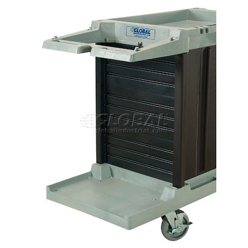 GLOBAL INDUSTRIAL Hotel Cart, Housekeeping Cart: : Industrial &  Scientific