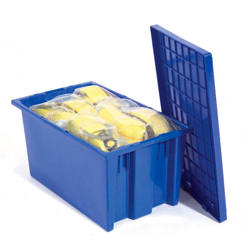  Akro-Mils 66497 18 Gallon Plastic Stackable Storage