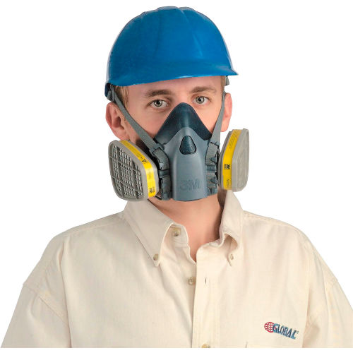 Demi-masque respiratoire réutilisable série 7502 