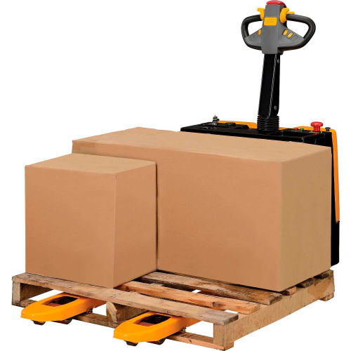 Global Industrial™ Self-Propelled Electric Pallet Jack, 3300 lb Cap,  28-1/2