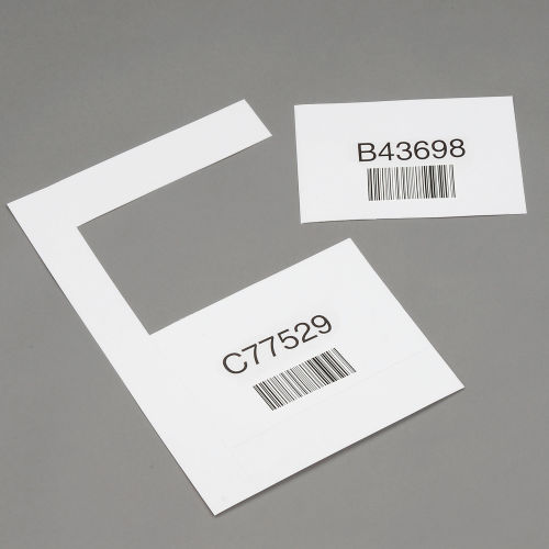 Holdex, 2-1/2 in. x 6 in., self adhesive label holders, SKU: LH-0050