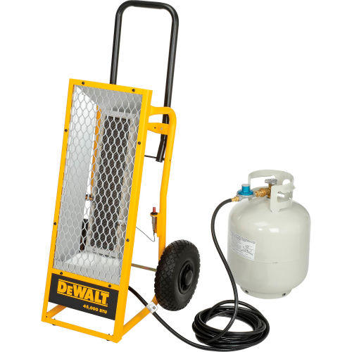 DeWALT® Portable Radiant Propane Heater, 45000 BTU | B1145052 -  GLOBALindustrial.ca