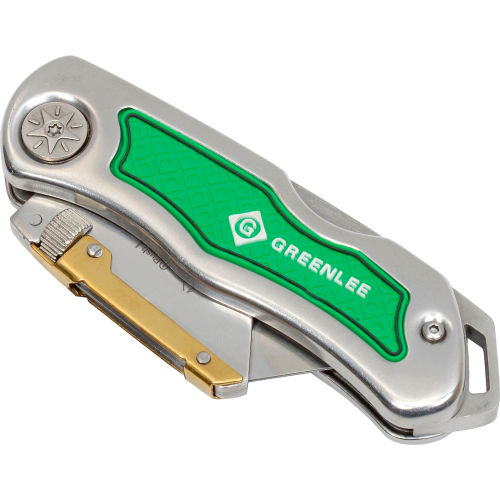 Greenlee Folding Utility Knife - Heavy Duty — Telecom Specialties