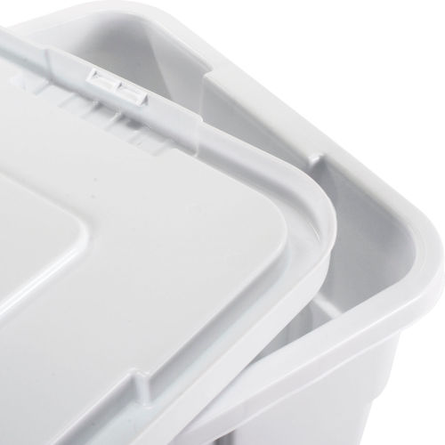 Rubbermaid FG9S3000WHT BRUTE 14 Gallon White NSF Tote with Lid