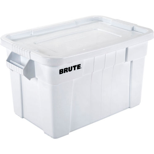 Rubbermaid 1836781 Brute Tote With Lid, 20 Gallon Capacity, Grey – Toolbox  Supply