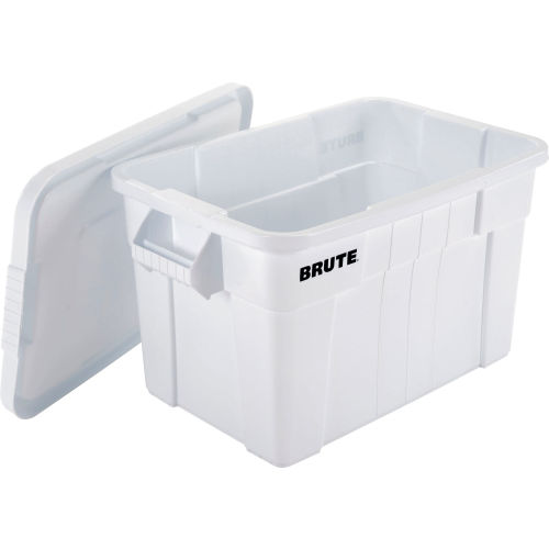 Rubbermaid 1836781 Brute Tote With Lid, 20 Gallon Capacity, Grey – Toolbox  Supply