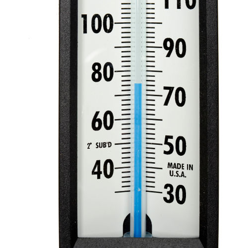 9 In Scale 30-240 Fahrenheit Industrial Thermometer For Hvac