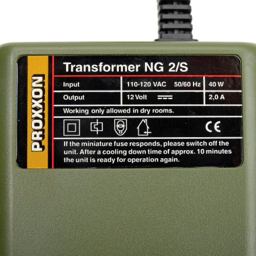 Proxxon 38706 Transformer NG 2/S