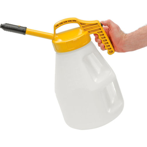 Oil Safe Stretch Spout Lid, Yellow, 100309