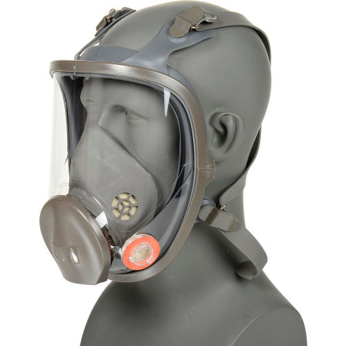 Timubike Full Face Masque à gaz Filtre respirateur chimique Masque