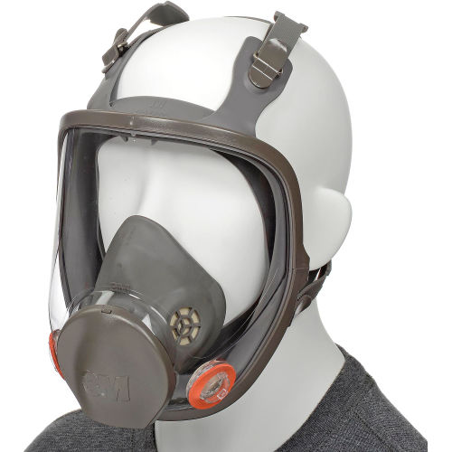 VETIWORK, Respirateur réutilisable à masque complet 3M™ 6800 moyen 4  EA/caisse