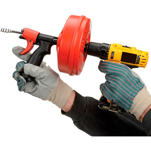 RIDGID® POWER-SPIN™ W MAXCORE™ Cable, 25'L x 1/4